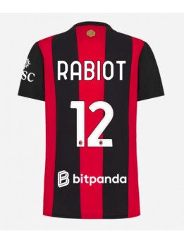 AC Milan Adrien Rabiot #12 Heimtrikot für Frauen 2026-27 Kurzarm